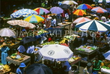 GRENADA, St George's Market Place, stalls and parasols, GRE302JPL