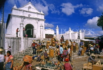 GUATEMALA, Chichicastenango, market scene, firewood vendors, GUA228JPL