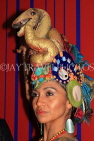 GUATEMALA, Guatemala City, traditional Mayan dance performer, GUA346JPL