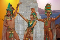 GUATEMALA, Guatemala City, traditional Mayan dance performers, GUA322JPL