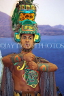 GUATEMALA, Guatemala City, traditional Mayan dancer, GUA327JPL