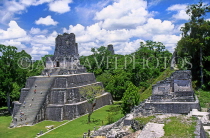 GUATEMALA, Mayan sites, TIKAL, Grand Plaza, Temple 1 (Temple of Masks), GUA245JPL