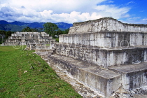 GUATEMALA, Tikal, Mayan sites, Zaculeu Plaza 1, GUA298JPL