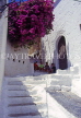 Greek Islands, CORFU, whitewashed house steps and children, GIC742JPL