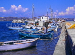 Greek Islands, KOS, Kamari, fishing boats and pier, GIS1149JPL