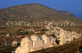 Greek Islands, PHOLEGANDROS, landscape and Kimisis Theotokou church, GIS699JPL