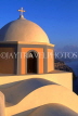 Greek Islands, SANTORINI, Fira, church dome, GIS640JPL