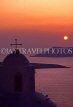 Greek Islands, SANTORINI, sunset and small chapel, GIS732JPL