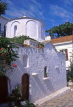 Greek Islands, SKOPELOS, small whitewashed church, GIS753JPL