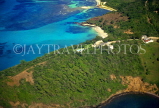 Grenadines, MUSTIQUE, aerial view, GR33JPL