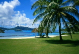 Grenadines, PETIT ST VINCENT, island and sea view, GR85JPL