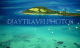 Grenadines, aerial view of an island, GR41JPL