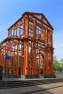 HOLLAND, Rotterdam, New Delft Gate, metal art construction, HOL795JPL
