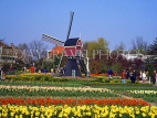 HOLLAND, Vogelendang, Frans Roozen Tulip Gardens,and windmill, HOL675JPL
