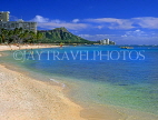 Hawaiian Islands, OAHU, Waikiki Beach and Diamond Head (background), HAW284JPL