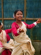 INDIA, Assam, Rongali Bihu Assamese New Year festival, traditional dance, IND1464JPL