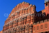 INDIA, Rajasthan, JAIPUR, Palace of Winds (Hawa Mahal), IND141JPL