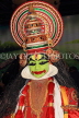 INDIA, South India, Kerala, Kathakali dancer in costume, IND1588JPL