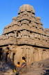 INDIA, South India, Tamil Nadu, MAHABALIPURAM Temple, IND553JPL