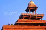INDIA, Uttar Pradesh, Agra, Fatehpur Sikri, five-tiered Panch Mahal, IND960JPL