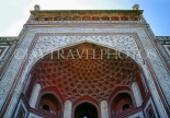 INDIA, Uttar Pradesh, Agra, Taj Mahal site, Masjid Mosque, red sandstone, IND1494JPL