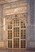 INDIA, Uttar Pradesh, Agra, The TAJ MAHAL, doorway with semi prcious stone inlay, IND1315JPL