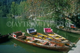 INDIA, Uttar Pradesh, NAINITAL, pleasure boats for hire on Lake Nainital, IND1280JPL