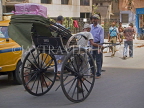 INDIA, West Bengal, Calcutta, human rickshaw, IND1382JPL