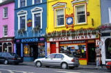 IRELAND, County Cork, Skibbereen, shop fronts and painted buildings, IRE509JPL
