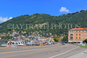 ITALY, Lombardy, COMO, Lake Como, lakeside view by the town centre, ITL2182JPL