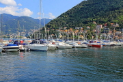ITALY, Lombardy, COMO, Lake Como and marina, ITL2174JPL