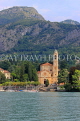 ITALY, Lombardy, LAKE COMO, lakeside scenery, villages and churches, ITL2313JPL