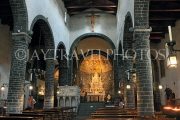 ITALY, Lombardy, Lake Como, BELLAGIO, San Giacomo Church, interior, ITL2281JPL