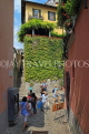 ITALY, Lombardy, Lake Como, BELLAGIO, narrow street, ITL2186JPL