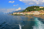 ITALY, Lombardy, Lake Como, BELLAGIO, village and resort, view from lake, ITL2204JPL