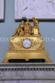 ITALY, Lombardy, Lake Como, TREMEZZO, Villa Carlotta, antique clock, ITL2260JPL