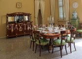 ITALY, Lombardy, Lake Como, TREMEZZO, Villa Carlotta, dining room, ITL2269JPL
