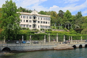 ITALY, Lombardy, Lake Como, TREMEZZO, Villa Carlotta, lakeside view, ITL2212JPL