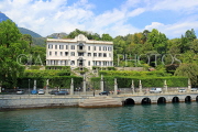 ITALY, Lombardy, Lake Como, TREMEZZO, Villa Carlotta, lakeside view, ITL2213JPL
