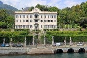 ITALY, Lombardy, Lake Como, TREMEZZO, Villa Carlotta, lakeside view, ITL2214JPL