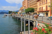 ITALY, Lombardy, Lake Como, TREMEZZO, lakeside and promenade, ITL2284JPL