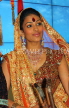 India, DEHLI, cultural dancer in traditionsl dress, IND1553JPL
