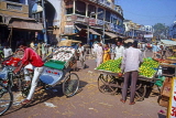 India, DELHI, busy market street scene, IND1261JPL