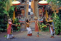 Indonesia, BALI, Barong and Rangdan dance performance, BAL1276JPL