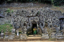 Indonesia, BALI, Goa Bajak (Elephant Cave) entrance, BAL1274JPL