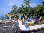 Indonesia, BALI, Kusamba Fishing Village,  boat repair yard, BAL657JPL