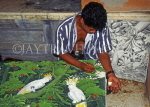Indonesia, BALI, Ubud, artist painting, BAL1204JPL