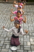 Indonesia, BALI, Ubud, girls practicing traditional Legong dance, BAL1247JPL