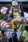 Indonesia, BALI, effigy monsters (Ogoh-Ogoh), for New Year celebrations, BAL917JPL