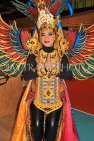Indonesia, SUMATRA, cultural dancer in colourful costume, INDS1301JPL